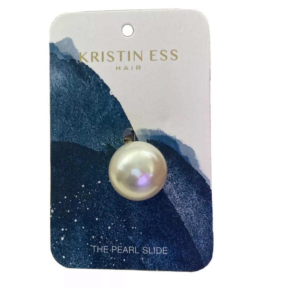 Kristin Ess Pearl Hair Slide Lot of 2